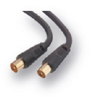 Belkin PRO series COAX V cable 3M gold (F8V3011AEA3M-G)